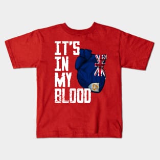 Anguilla it's in my Blood Kids T-Shirt